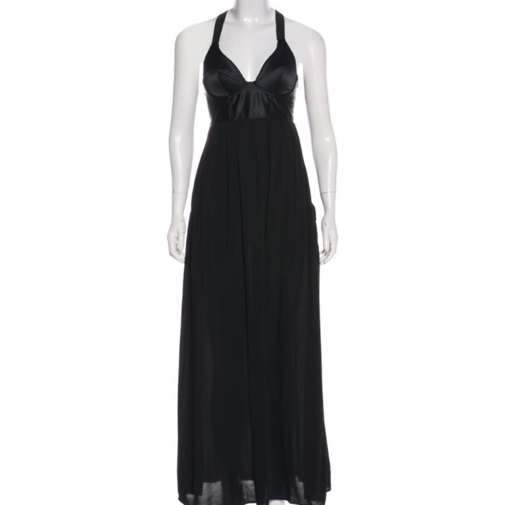 Theyskins Theory Long Black Dress Gown
